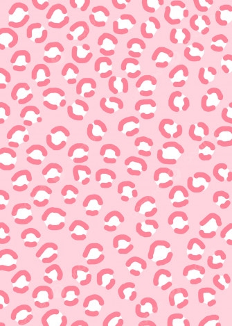 Pink Leopard Print Wallpaper