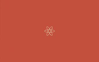 Minimalistic Atom Wallpaper