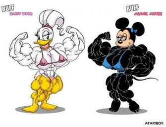 Minnie And Daisy Super Sized By Atariboy2600