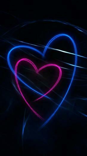 Hearts Screensaver Wallpaper