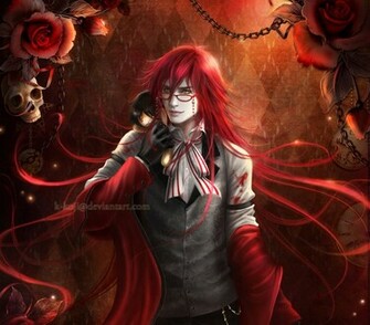 Kuroshitsuji Grell Sutcliff Close Up By K Koji