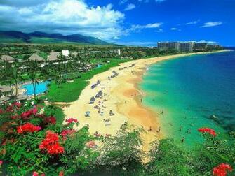 Kaanapali Beach Maui Hawaii Desktop Background