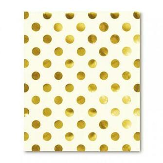 Gold Polka Dot Wallpaper