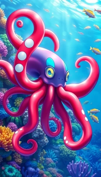 Tentacruel HD Wallpaper