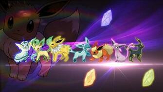Eevee Evolution Wallpaper By Mistydawn132