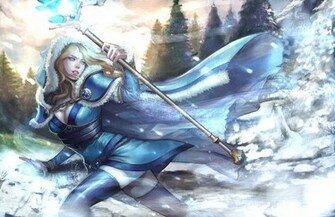 Crystal Maiden Archives Dota Wallpaper
