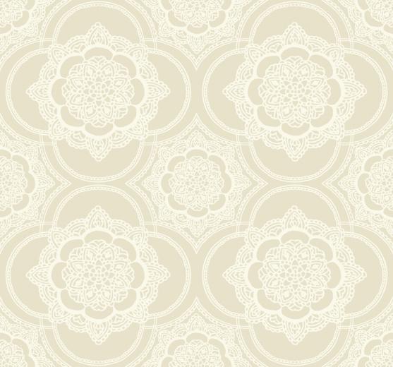 Co10405 Lace Doily Coastal Chic Wallpaper