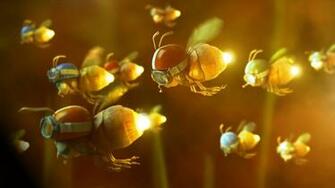 Firefly Googles Mask Wings Cute Flight Fly Wallpaper