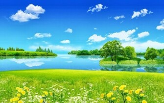 Rankpo Pict Summer Wallpaper Desktop Lake