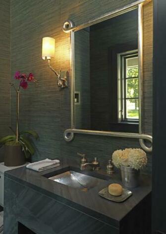 Gray Bathroom Contemporary Lda Architects