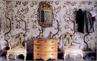 Or How About A Mural With Some Color Like This De Gournay Finally
