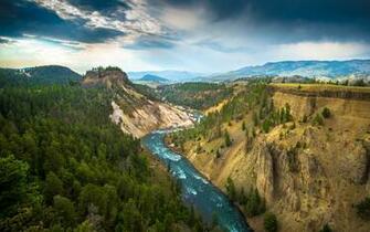 Grand Canyon Of The Yellowstone Wallpaper HD