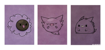 Ghost Pokemon By Beyx
