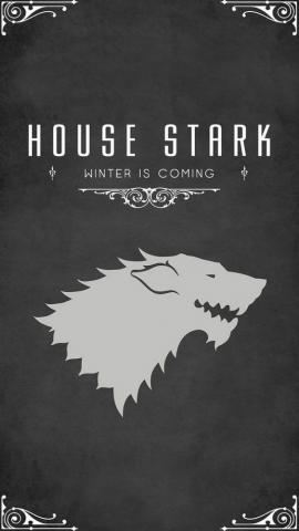 House Stark Game Of Thrones Winter Is Coming Android iPhone
