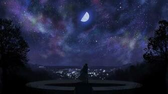 Scenic Anime Manga Hanbun No Tsuki Ultra Or Dual High Definition