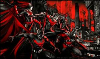Dc Database Black And Red