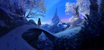 Snow Angel Wallpaper