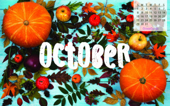 October Fall Wallpaper