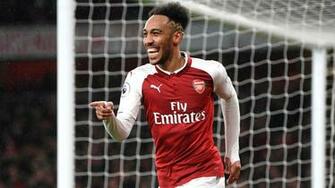Pierre Emerick Aubameyang Arsenal Everton And