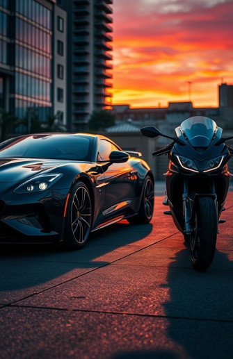 Car And Bike Wallpaper