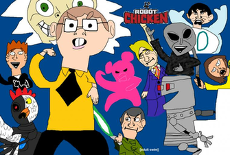 Robot Chicken Wallpaper By Kcn27