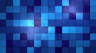 Blue Pixels Wallpaper HD