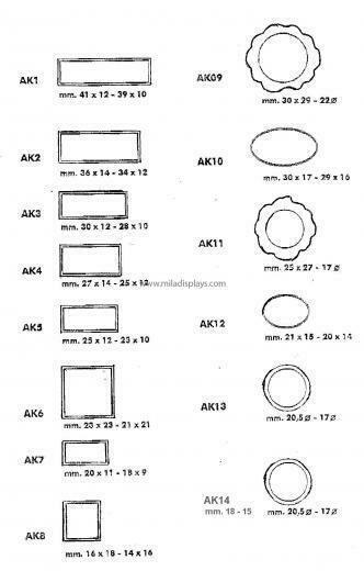Standard Sizes And