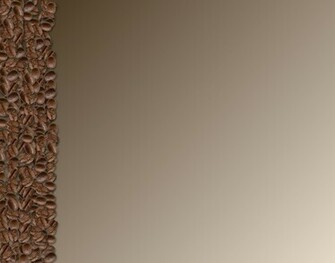 Coffee Beans Powerpoint Background Ppt