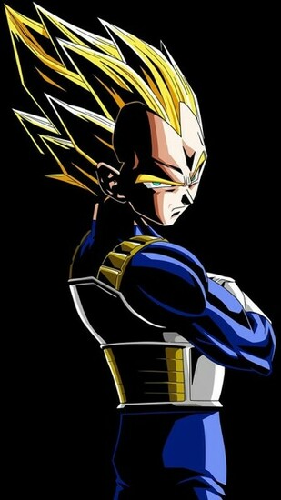 Vegeta Dragon Ball Z Mobile Wallpaper