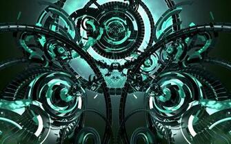 Abstract Futuristic Technology Mechanism Wallpaper HD