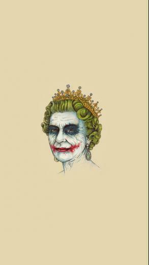 Joker Queen iPhone Plus Wallpaper