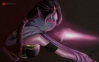 Lanaya Templar Assassin Art Dota HD Wallpaper Hero
