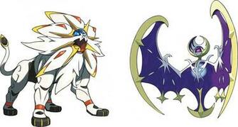 Pok Mon Imagens Solgaleo Lunala Artwork HD Wallpaper And