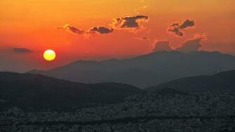 Mountain Sunset Wallpaper