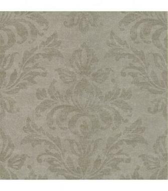 Pewter Large Damask Wallpaperroyale Wallpaper