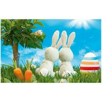 Easter Bunny Love Wallpaper