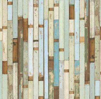 Fake Reclaimed Wood Wallpaper From Dutch Designer Piet Hein Eek