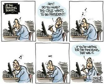 Ted Cruz Punchline Color English President Gop