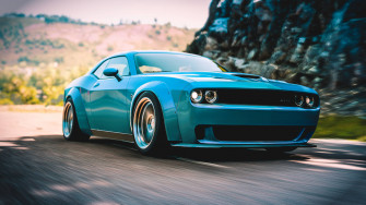 Forza Horizon 4k Dodge Challenger Wallpaper