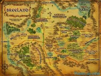 Lord Of The Rings Map Wallpaper