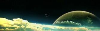 Space Panorama Wallpaper