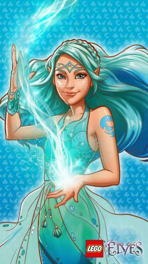 Wallpaper Naida Lego Elves Us