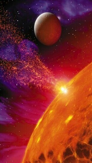 Solar Flare iPhone Wallpaper S C 3g