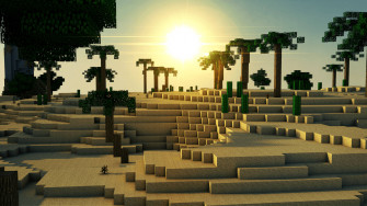 Minecraft Landscape Wallpaper