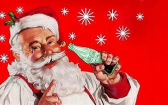 Coca Cola Santa Wallpaper For Desktop Daily Background In HD