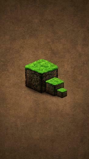 Minecraft Game iPhone Wallpaper