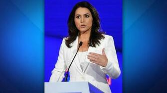 She S Not A Russian Agent Trump Defends Rep Tulsi Gabbard In