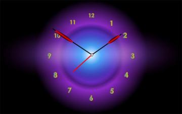 Radiant Clock Live Wallpaper