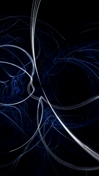 Black And Blue iPhone Wallpaper