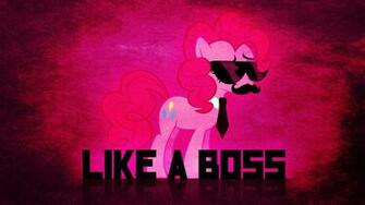Like A Boss Pinkie Pie Wallpaper By Amoagtasaloquendo